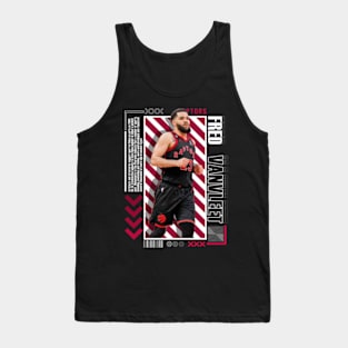 Fred Vanvleet Paper Poster Version 10 Tank Top